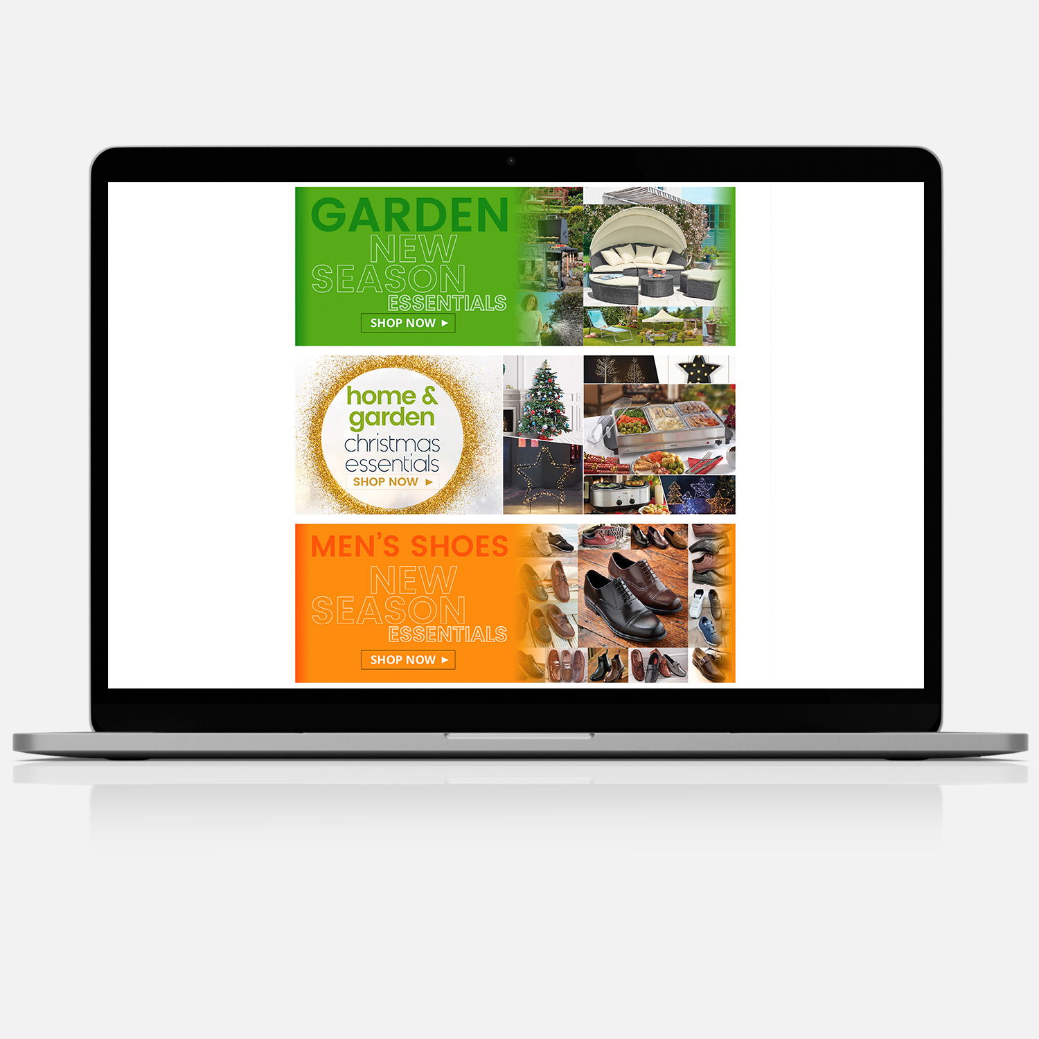 Clifford James Website Banners