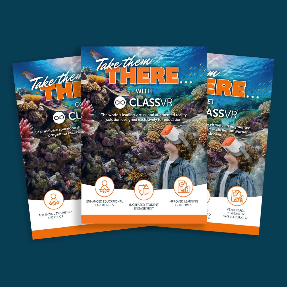 ClassVR Take Them There 4pp Leaflet